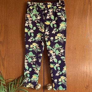 🌿Old navy tropical stretch denim pants🌿